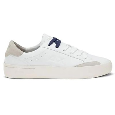 маратонки,мъжки,маратонки,sun68,street,leather,trainers,white