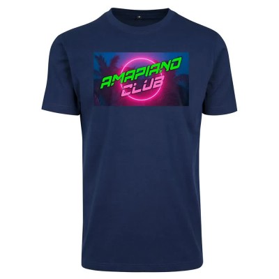 тениска,мъжки,тениски,mister,tee,amapiano,club,short,sleeve,t,shirt,blue,(light,navy)