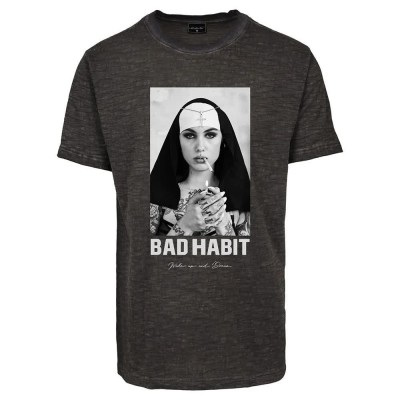 тениска,мъжки,тениски,mister,tee,bad,habit,short,sleeve,t,shirt,grey,(dark,grey)