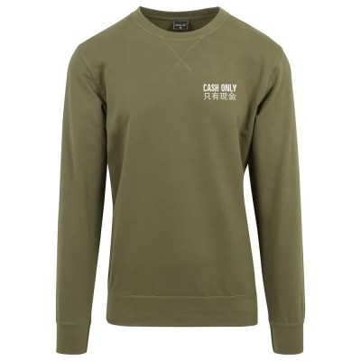 тениска,мъжки,пуловери,mister,tee,cash,only,sweatshirt,olive,(green)