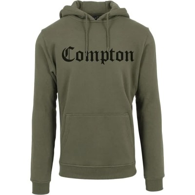суичър,мъжки,пуловери,mister,tee,compton,hoodie,olive,(green)