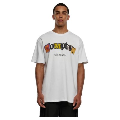 тениска,мъжки,тениски,mister,tee,compton,l.a.,oversize,short,sleeve,t,shirt,white