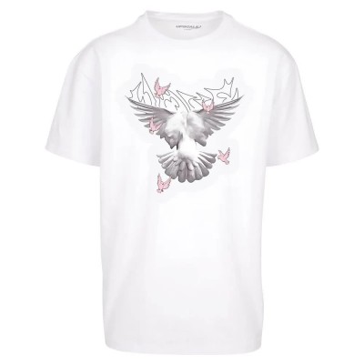 тениска,мъжки,тениски,mister,tee,doves,oversize,short,sleeve,t,shirt,white
