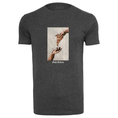 тениска,мъжки,тениски,mister,tee,god,given,pizza,short,sleeve,t,shirt,grey,(charcoal)