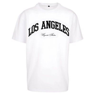 тениска,мъжки,тениски,mister,tee,l.a.,college,oversize,short,sleeve,t,shirt,white
