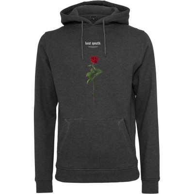 юношески,суичър,мъжки,пуловери,mister,tee,lost,youth,rose,hoodie,grey