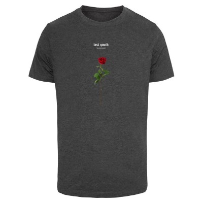 юношеска,тениска,мъжки,тениски,mister,tee,lost,youth,rose,short,sleeve,t,shirt,charcoal,(grey)