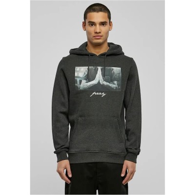 суичър,мъжки,пуловери,mister,tee,pray,hoodie,black,(charcoal)