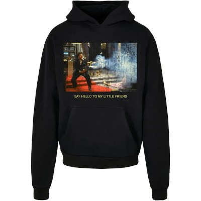 суичър,мъжки,пуловери,mister,tee,scarface,little,friend,ultraheavy,oversize,hoodie,black