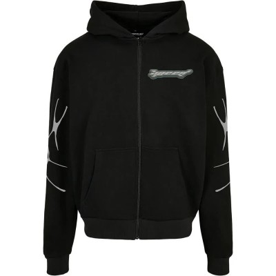 тениска,мъжки,пуловери,mister,tee,speed,logo,full,zip,sweatshirt,black