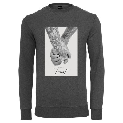 тениска,мъжки,пуловери,mister,tee,trust,2.0,sweatshirt,grey,(charcoal)