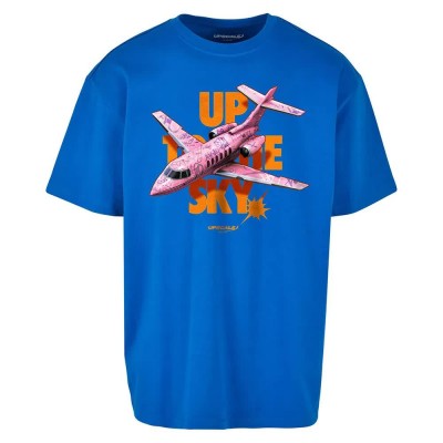 тениска,мъжки,тениски,mister,tee,up,to,the,sky,oversize,short,sleeve,t,shirt,blue,(cobalt,blue)