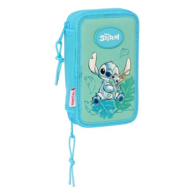канцеларски,принадлежности,safta,stitch,aloha,pencil,case,28,units,blue,(multicolor)