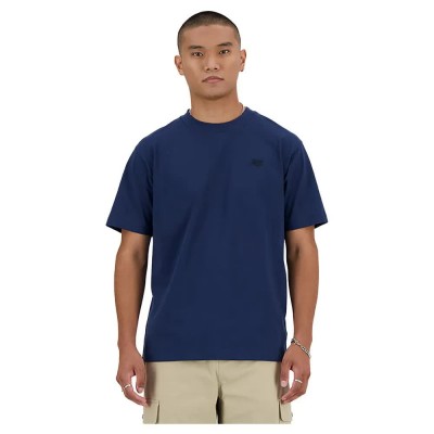 тениска,мъжки,тениски,new,balance,athletics,cotton,short,sleeve,t,shirt,nb,navy,(blue)
