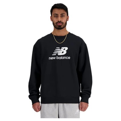 блуза,мъжки,пуловери,new,balance,sport,essentials,logo,sweatshirt,black