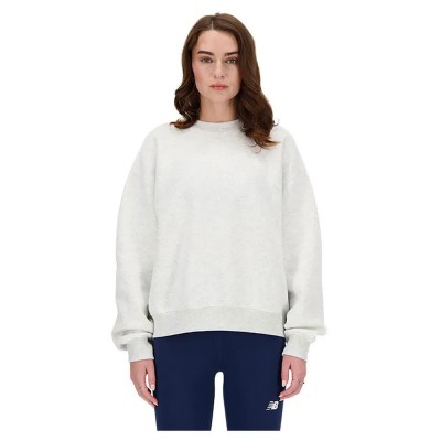 блуза,дамски,блузи,new,balance,sport,essentials,sweatshirt,white