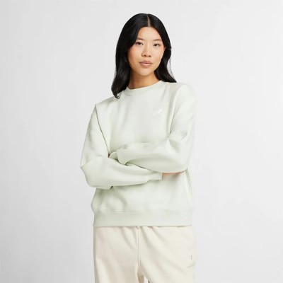 блуза,дамски,блузи,new,balance,sport,essentials,sweatshirt,natural,mint,(green,white)