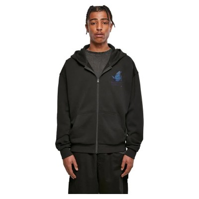 суичър,мъжки,пуловери,mister,tee,grid,head,butterfly,oversize,hoodie,grey