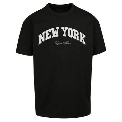 тениска,мъжки,тениски,mister,tee,new,york,college,oversize,short,sleeve,t,shirt,black,(black)