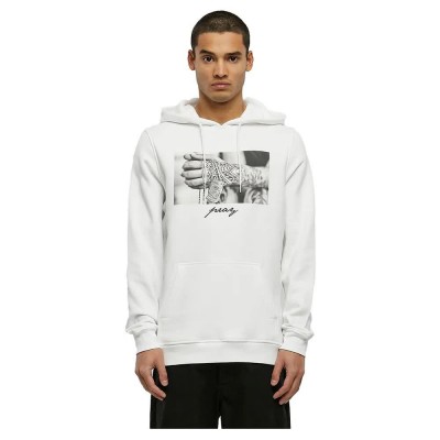 суичър,мъжки,пуловери,mister,tee,pray,2.0,hoodie,white