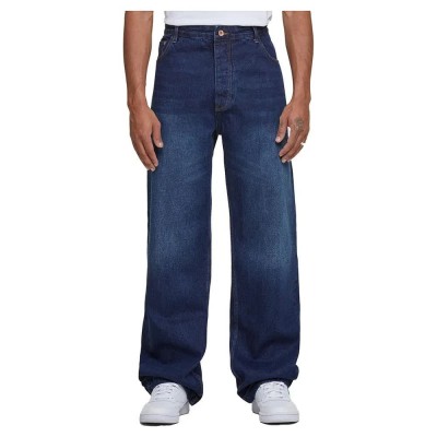 дънки,мъжки,панталони,rocawear,wed,loose,fit,jeans,blue,washed