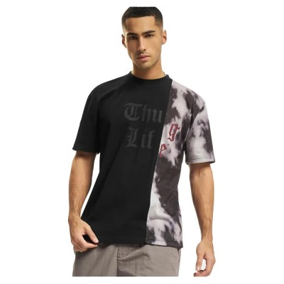 тениска,мъжки,тениски,thug,life,underground,short,sleeve,t,shirt,black,(black)