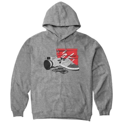 суичър,мъжки,пуловери,es,vx,hoodie,charcoal,heather,(grey)