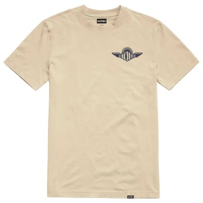 тениска,мъжки,тениски,etnies,wings,short,sleeve,t,shirt,natural,(beige)