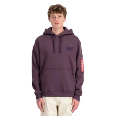 суичър,мъжки,пуловери,alpha,industries,back,print,rainbow,refl,print,hoodie,purple