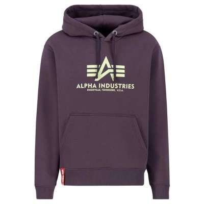 суичър,мъжки,пуловери,alpha,industries,basic,hoodie,plum,(purple)