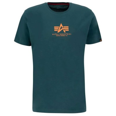 тениска,мъжки,тениски,alpha,industries,basic,ml,short,sleeve,t,shirt,force,green,(green)