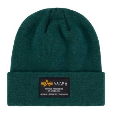 шапка,всички,шапки,alpha,industries,crew,beanie,force,green,(green)