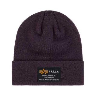 шапка,всички,шапки,alpha,industries,crew,beanie,plum,(purple)