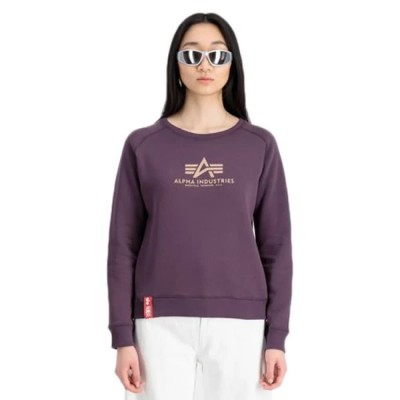 блуза,дамски,пуловери,дамски,плетени,дрехи,alpha,industries,new,basic,sweater,purple,(plum)