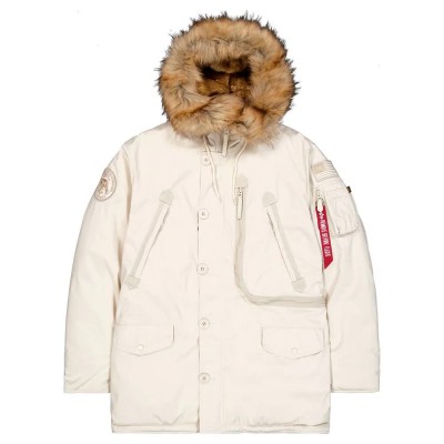 яке,мъжки,якета,alpha,industries,polar,jacket,beige,(vintage,white)