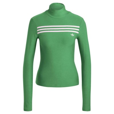 тениска,дамски,тениски,adidas,originals,3,stripes,long,sleeve,t,shirt,green