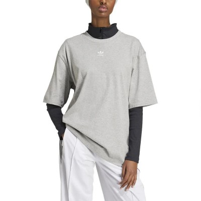 тениска,дамски,тениски,adidas,originals,essentials,boyfriend,short,sleeve,t,shirt,grey,(medium,grey,heather)