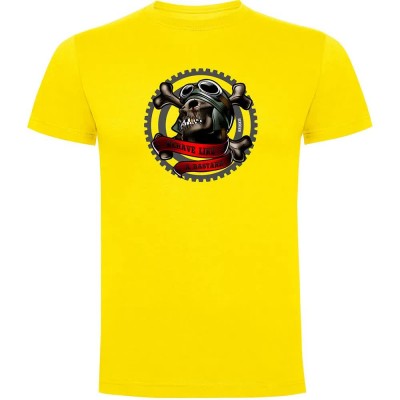 тениска,мъжки,тениски,kruskis,bastard,short,sleeve,t,shirt,yellow