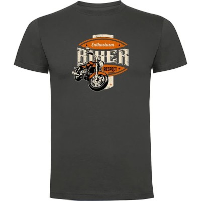 тениска,мъжки,тениски,kruskis,biker,enthusiasm,short,sleeve,t,shirt,dark,grey,(grey)
