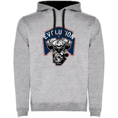 суичър,мъжки,пуловери,kruskis,evolution,engine,hoodie,heather,grey,black,(grey)