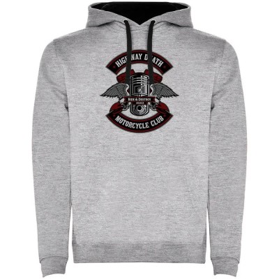 суичър,мъжки,пуловери,kruskis,highway,death,hoodie,heather,grey,black,(grey)
