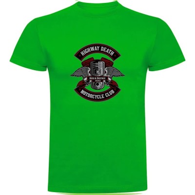 тениска,мъжки,тениски,kruskis,highway,death,short,sleeve,t,shirt,green