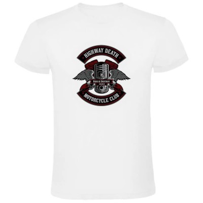 тениска,мъжки,тениски,kruskis,highway,death,short,sleeve,t,shirt,white