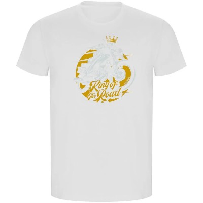 тениска,мъжки,тениски,kruskis,king,of,the,road,eco,short,sleeve,t,shirt,white