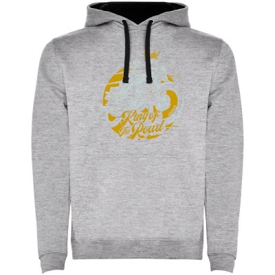 суичър,мъжки,пуловери,kruskis,king,of,the,road,hoodie,heather,grey,black,(grey)