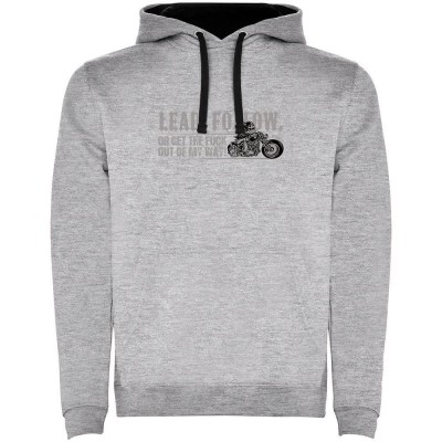 суичър,мъжки,пуловери,kruskis,lead,follow,hoodie,heather,grey,black,(grey)