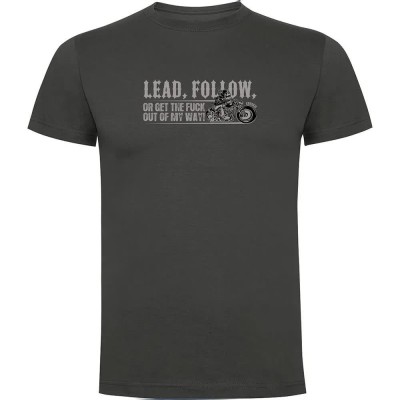тениска,мъжки,тениски,kruskis,lead,follow,short,sleeve,t,shirt,dark,grey,(grey)