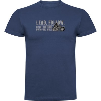 тениска,мъжки,тениски,kruskis,lead,follow,short,sleeve,t,shirt,denim,blue,(blue)