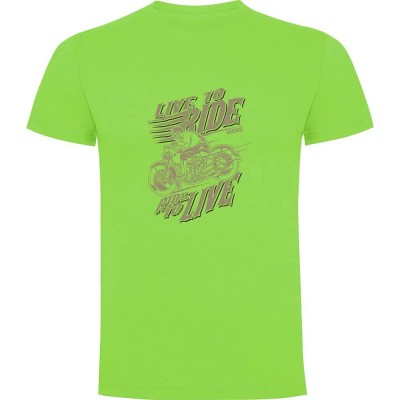 тениска,мъжки,тениски,kruskis,live,skull,short,sleeve,t,shirt,light,green,(green)