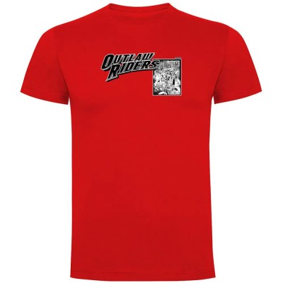 тениска,мъжки,тениски,kruskis,outlaw,riders,short,sleeve,t,shirt,red